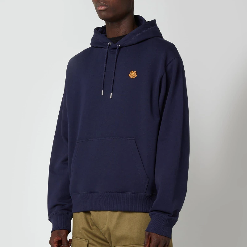 Image of Kenzo Tiger Crest Classic Hoodie Blue male S