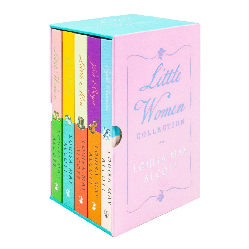 Image of Little Women 5 Books Collection Set Louisa May Alcott Louisa May Alcott Books