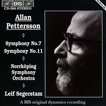 Image of Allan Pettersson - Symphonies Nos. 7 and 11 (Segerstam, Norrkoping So) CD