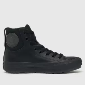 Image of Converse Black & Grey All Star Berkshire Climate Boys Youth Trainers
