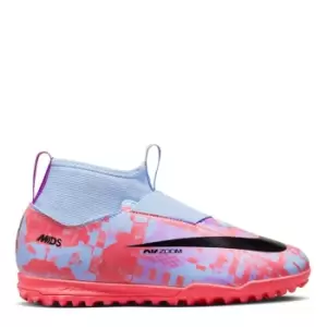 Image of Nike Mercurial Academy Superfly 9 Junior Astro Turf Trainers - Blue