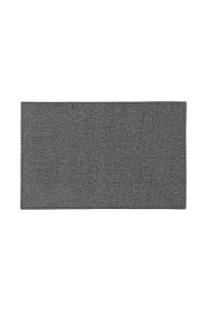 Image of JVL Eden Grey Indoor Machine Washable Doormat 50 x 80cm