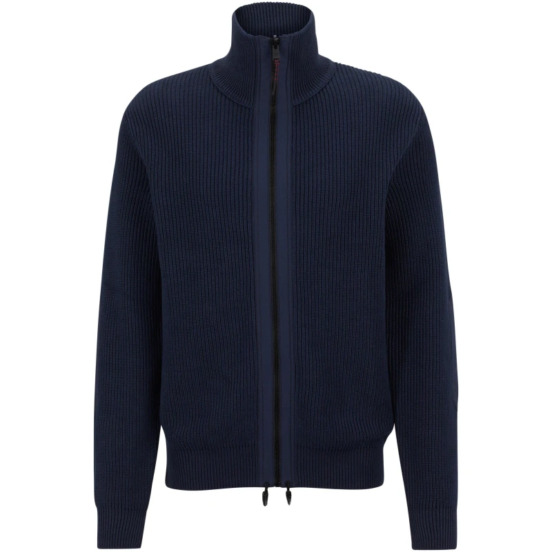 Image of Boss Mens Abinero Crew Sweatshirt Dark Blue male S