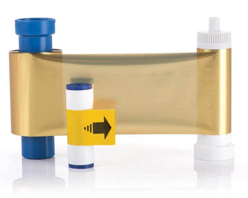 Image of MAGICARD MA1000K-Gold Ribbon (1000 Prints)