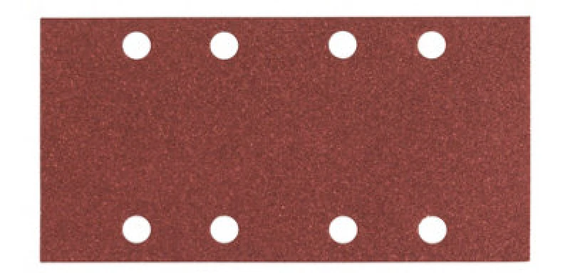 Image of Bosch Punched Hook and Loop Sanding Sheets 2608605309 Width x Length: 93mm x 186mm