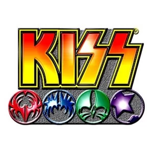 Image of KISS - Logo & Icons Pin Badge