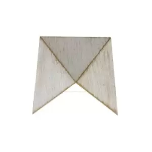 Image of Luminosa Lighting - Wall Down Lamp, 1 x 7W LED, 3000K, 610lm, IP54, White, Gold