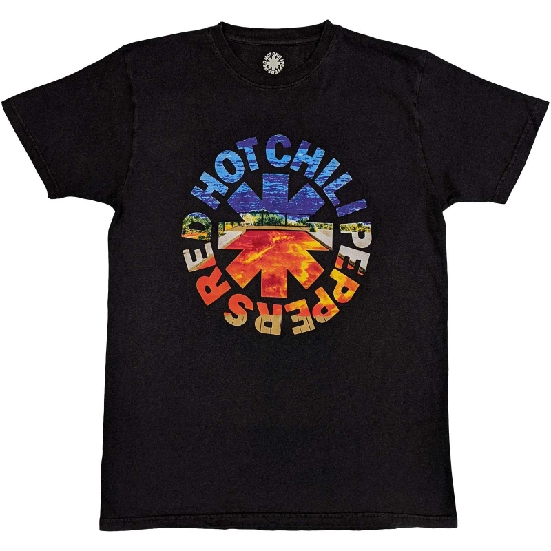 Image of Red Hot Chili Peppers Mens Californication Asterisk T-Shirt in Black Size: Small Black Male S