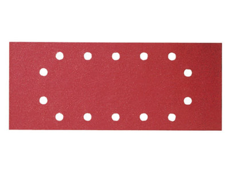 Image of Bosch C430 Punched Clip On 1/2 Sanding Sheets 115mm x 280mm 120g Pack of 10 C430