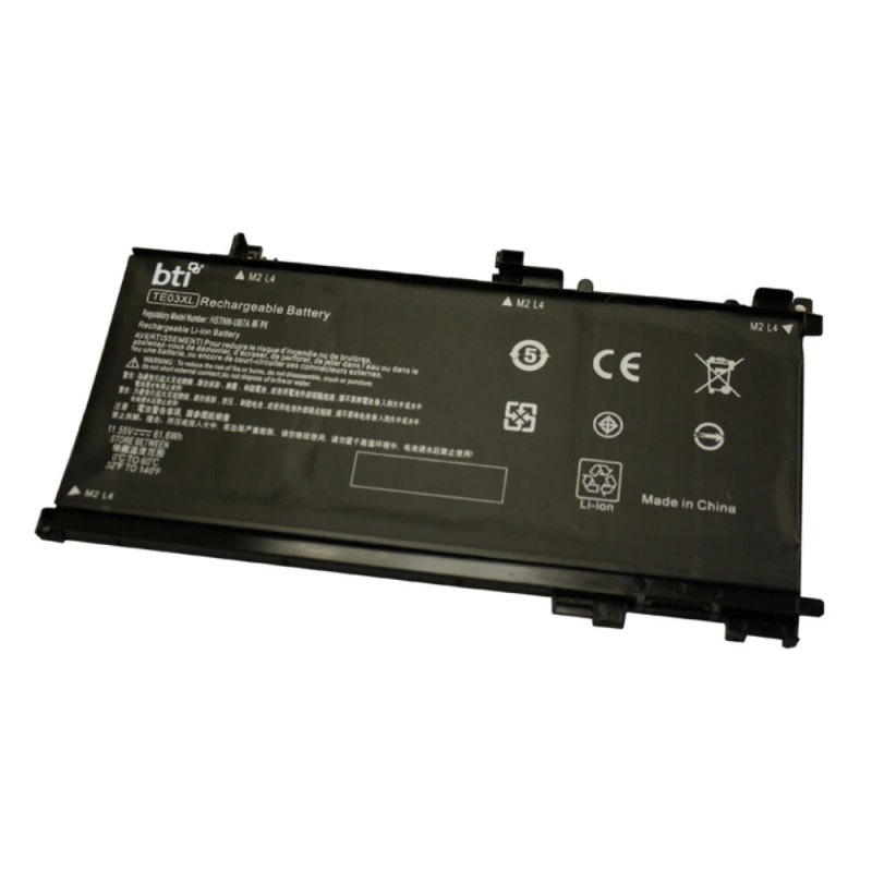Image of BTI BTI TE03061XL compatible 61.6Wh 3-cell battery for HP Pavilion 15-BC Omen 15-AX series TE03061XL-BTI