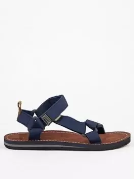 Image of Barbour Barbour Hillman Sandal, Navy, Size 9, Men