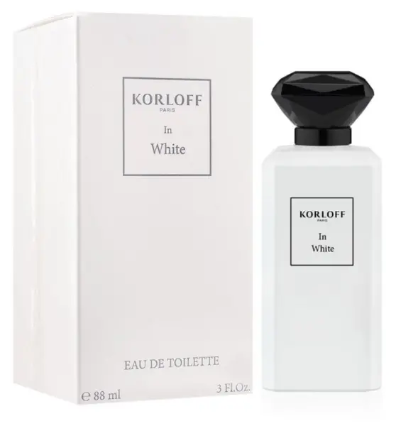 Image of Korloff In White Eau de Toilette For Him 88ml