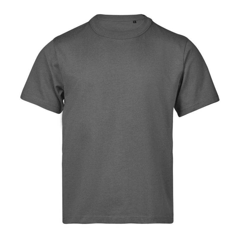 Image of TEE JAYS Mens Urban Loose Fit T-Shirt in Mid Grey Size: Small Mid Grey Male S
