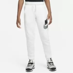 Image of Nike Sportswear Club Fleece Big Kids (Boys') Pants - White