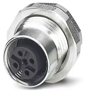 Image of Phoenix Contact 1554733 Sensor Connector, M12, Rcpt, 5Pos