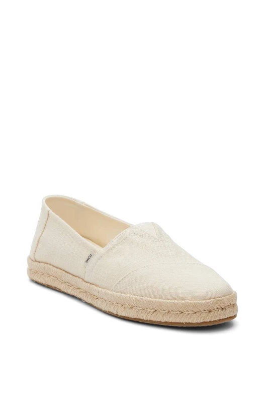Image of TOMS Womens Alpargata Rope 2.0 Shoe in Natural Size: 7 Natural Female 7