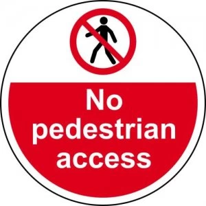 Image of Spectrum Floor Graphic No Pedestrn Accss