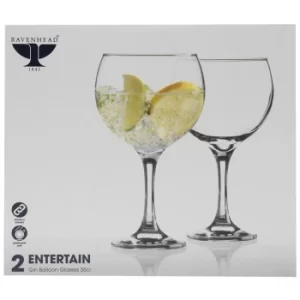 Image of Ravenhead Gin Balloon Glasses 2 Pack