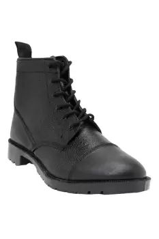 Image of 6 Eye Grain Leather Cadet Boots