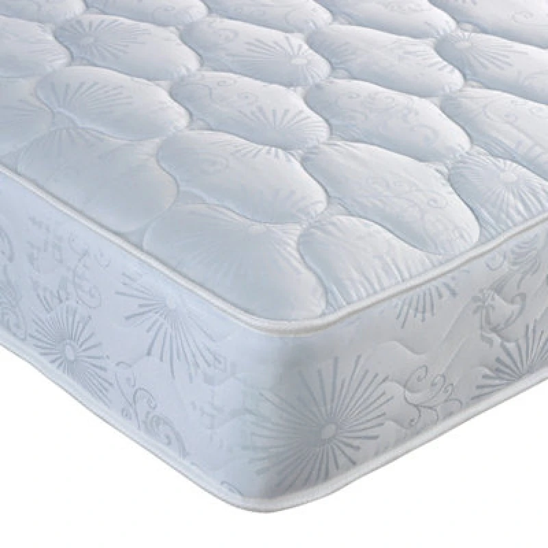 Image of Bedmaster Bedmaster Venice Coil Spring Mattress in Light Blue Size: Double Light Blue Double Unisex 0764283935687