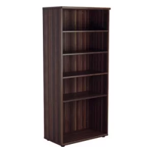 Image of Jemini Wooden Bookcase 800x450x1800mm Dark Walnut KF810988