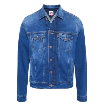 Image of Tommy Jeans Trucker Jacket - Mid Blue