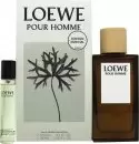 Image of Loewe Pour Homme Gift Set 150ml Eau de Toilette + 20ml Eau de Toilette