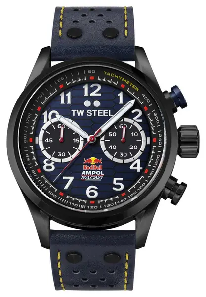Image of TW Steel VS94 Red Bull Ampol Racing Blue Chronograph Dial Watch