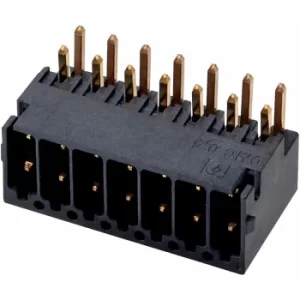 Image of Phoenix 1859547 DMC 0,5/ 7-G1-2,54 THR 2-Row PCB Header 6A 160V 7 Way 2.54mm (5)