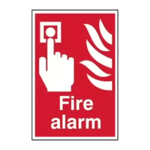 Image of Fire Alarm - RPVC (200 x 300mm)