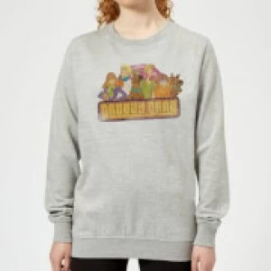 Image of Scooby Doo Groovy Gang Womens Sweatshirt - Grey - S