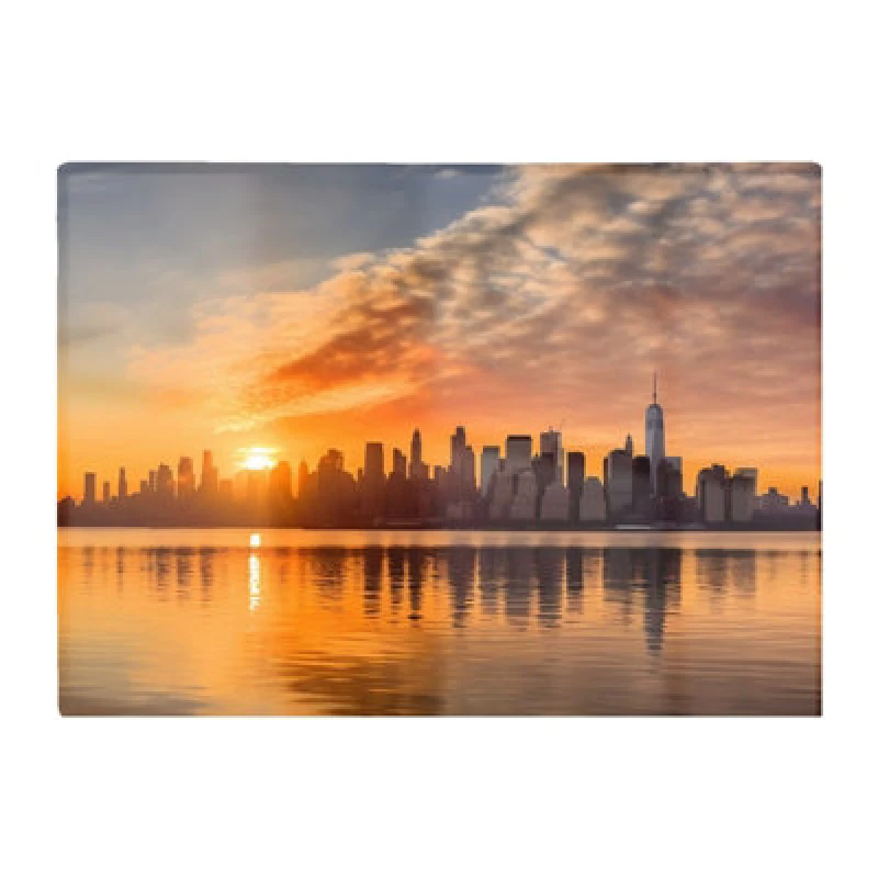 Image of Warren Reed Designer New York At Sunrise Chopping Board