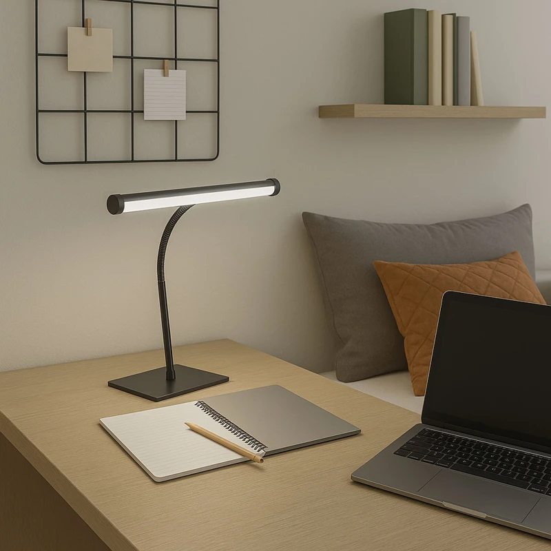 Image of EGLO Eglo Riccione LED Tuneable White Desk Lamp, Black One Size Unisex 9008606357987