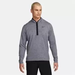 Image of Nike Dri-FIT Victory Mens Half-Zip Golf Top - Blue