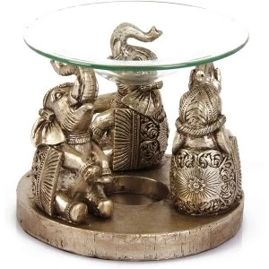 Image of Naturecraft Collection Elephant Oil Burner 11cm