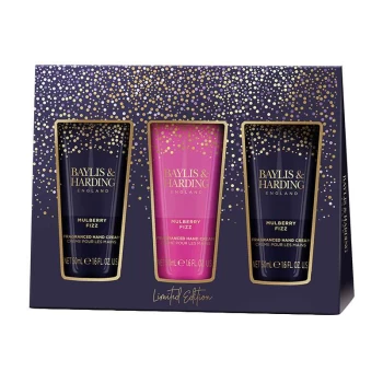 Image of Baylis & Harding Mulberry Fizz Hand Cream Set