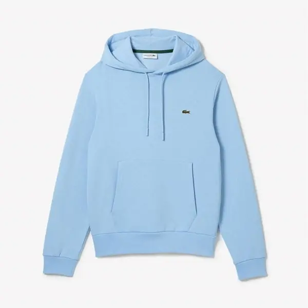 Image of Lacoste Croc Hoodie - Blue 2XL
