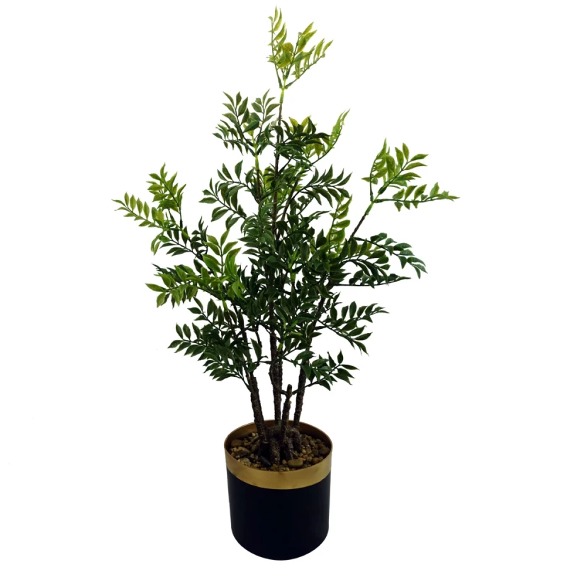 Image of N/A 60cm Artificial Nandina Bonsai Ficus Tree