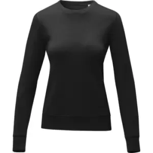 Image of Elevate Womens/Ladies Zenon Pullover (M) (Solid Black)