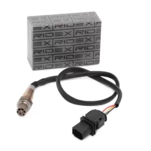 Image of RIDEX Lambda sensor 3922L0194 Oxygen sensor,O2 sensor VW,AUDI,SKODA,Golf V Schragheck (1K1),POLO (9N_),TOURAN (1T1, 1T2),Passat Variant (3C5)