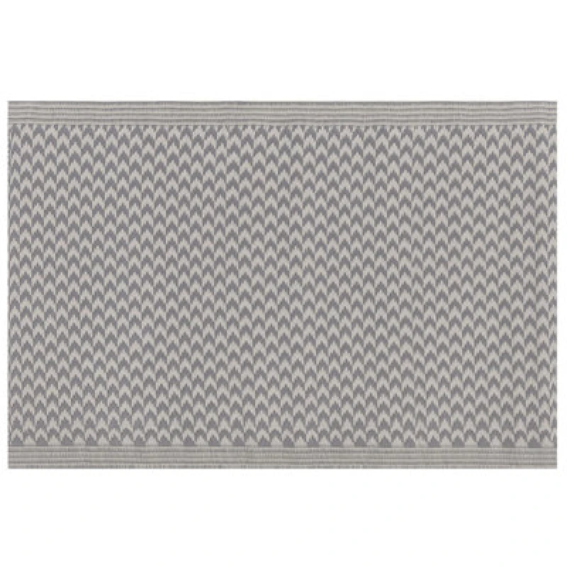 Image of Beliani Outdoor Rug Mango Grey 60 X 90 Cm