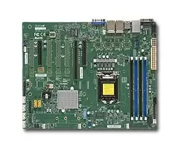 Image of X11SSI-LN4F ATX Motherboard - Skt 1151 Intel C236 - 64GB DDR4
