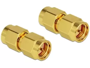 Image of DeLOCK 88726 cable gender changer SMA Gold