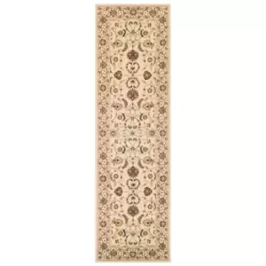 Image of Oriental Weavers Kendra Runner Rug Ivory 137 W 68X235cm