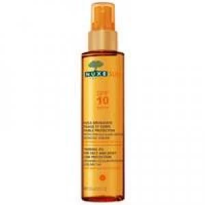 Image of Nuxe Nuxe Sun Tanning Oil for Face and Body SPF10 150ml
