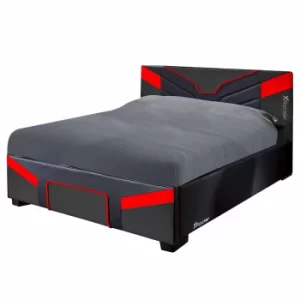 Image of X Rocker Cerberus Gaming Double Bed in a Box, Red