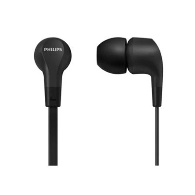 Image of Philips Tae1105 Black In-Ear Wired Headphones