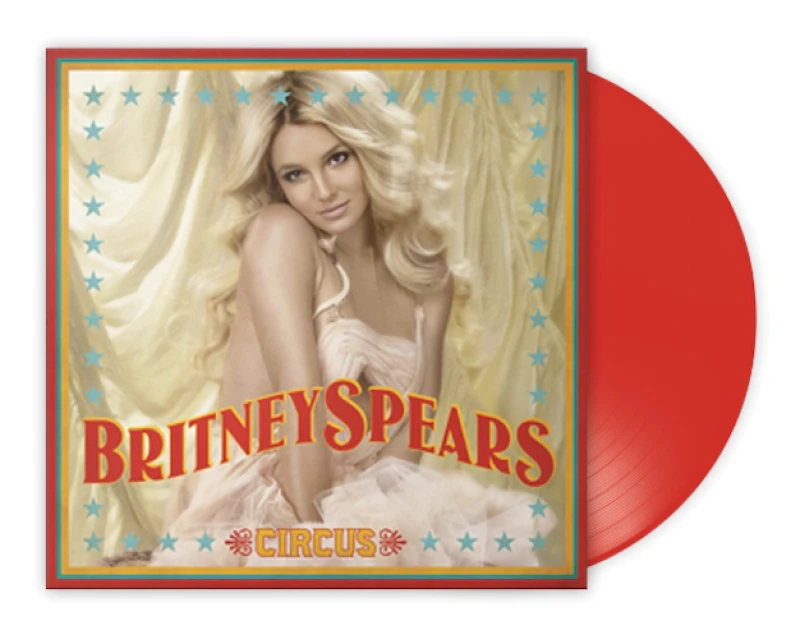 Image of Britney Spears Circus 1LP Black unisex