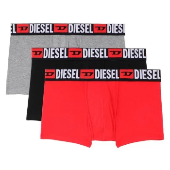 Image of Diesel Damien 3 Pack Trunks - BlkGryRed E5326