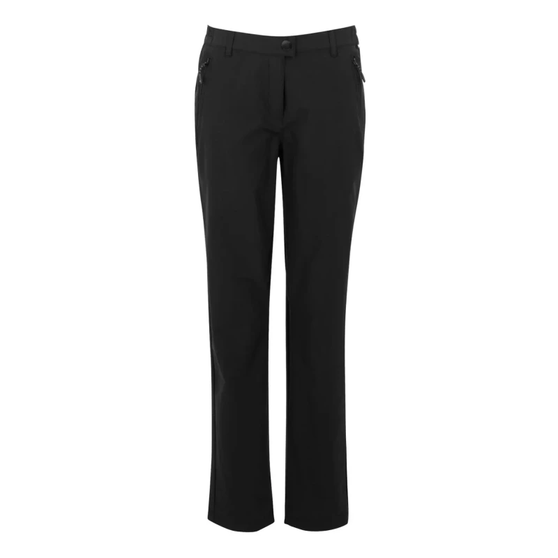 Image of Womens hiking Trousers Regatta Highton II Noir Female 40